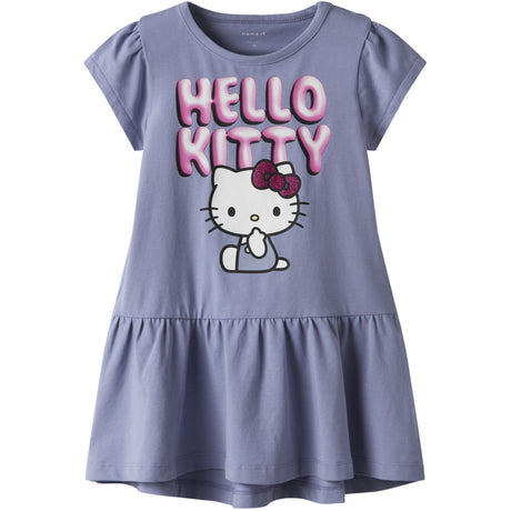 Name It Purple Impression Nmffidi Hellok Ss Klänning Sky