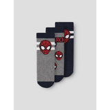 Name It Navy Blazer Nmmfranky Spider 3P Strumpor Mar