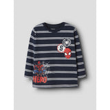 Name It Navy Blazer Nmmfreman Spider Ls Nreg Topp Mar