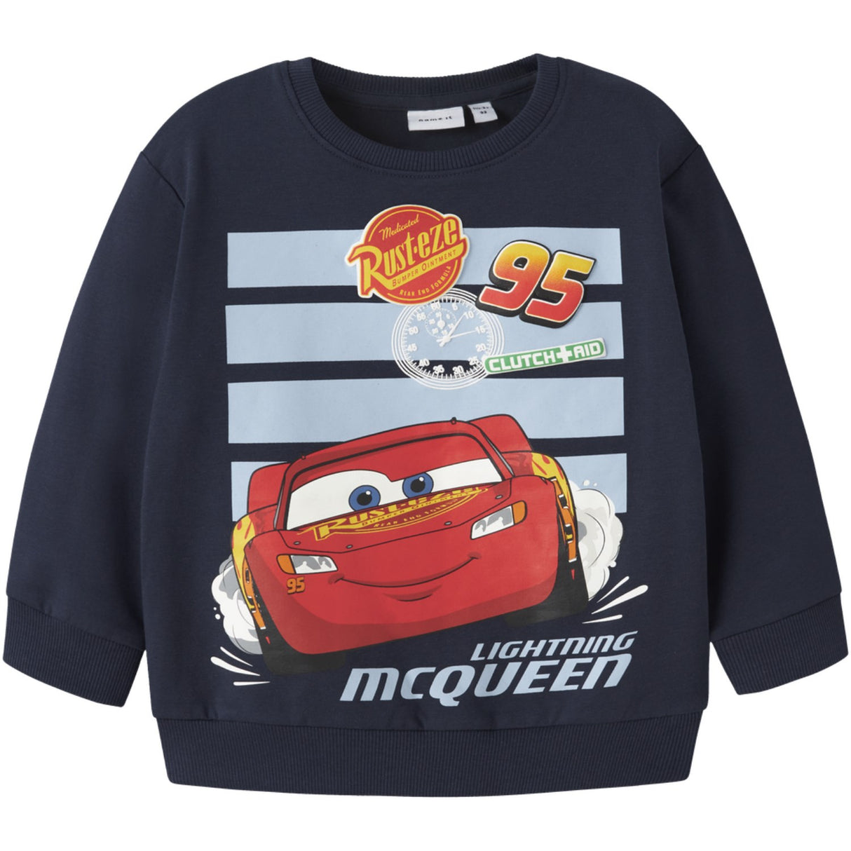 Name It Navy Blazer Nmmfranzi Cars Nreg Sweat Bru Wdi