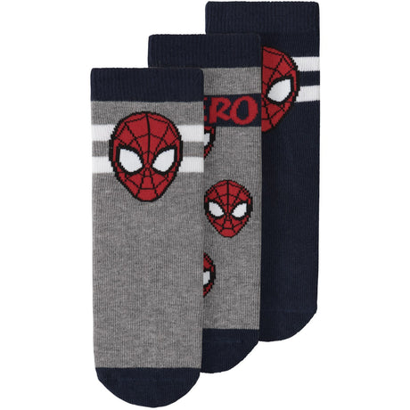 Name It Navy Blazer Nmmfranky Spider 3P Strumpor Mar