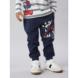 Name It Navy Blazer Nmmfloyd Spider Nreg Swe Byxor Bru Mar