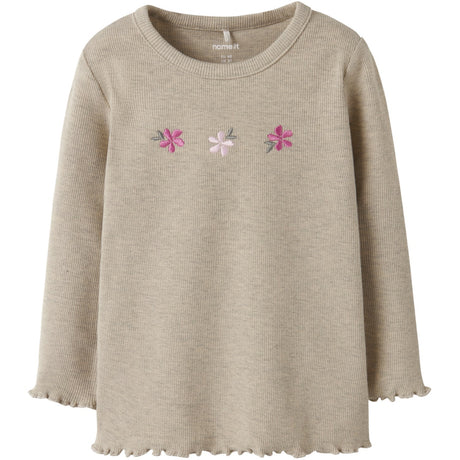 Name It Peyote Melange Nmfdari Ls Slim Topp