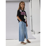 Name It Black Nkfmosa Squish Nreg Ss Topp Box Bfu