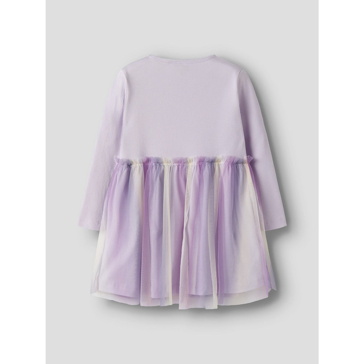 Name It Lavender Fog Nmfdotiana Ls Klänning