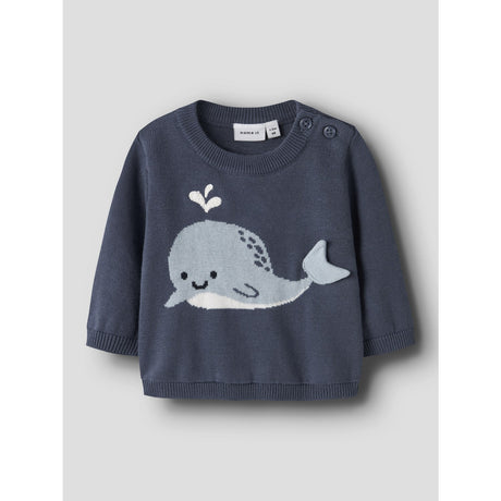 Name It Vintage Indigo Nbmfosea Ls Stickad Box