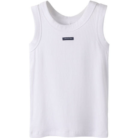 Name It Bright White Nkfflyra Sl Slim Topp