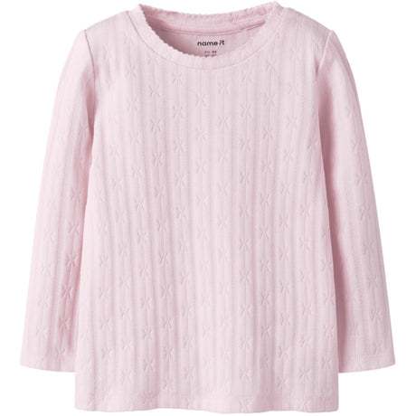 Name It Cradle Pink Nmffly Ls Slim Topp