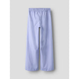 Name It Purple Impression Rainstone Nkffloritta Wide Byxor