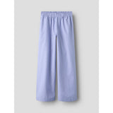 Name It Purple Impression Rainstone Nkffloritta Wide Byxor