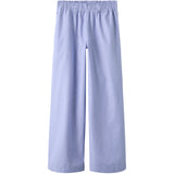 Name It Purple Impression Rainstone Nkffloritta Wide Byxor