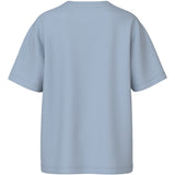Name It Blue Fog Controller Embroidery Nkmvimpel Ss Nreg Topp