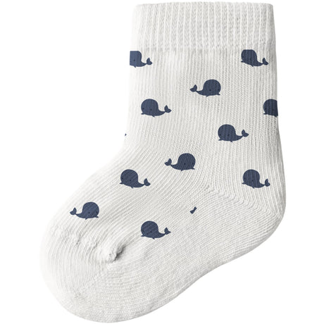 Name It Cloud Dancer Nbmfusea Strumpor