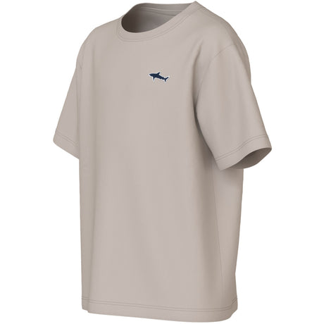 Name It Chateau Gray Shark Embroidery Nkmvimpel Ss Nreg Topp
