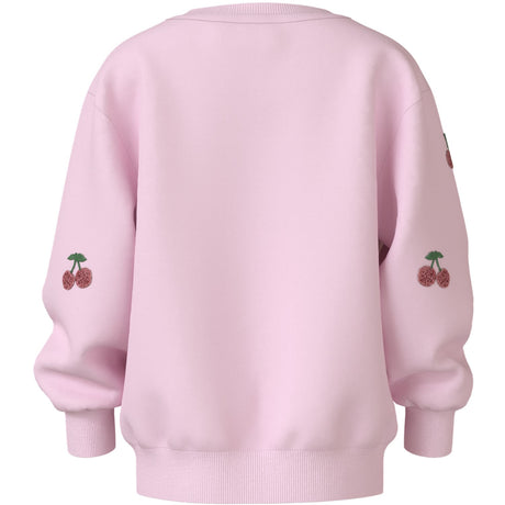 Name It Cradle Pink Nmffairy Ls Light Sweat Unb