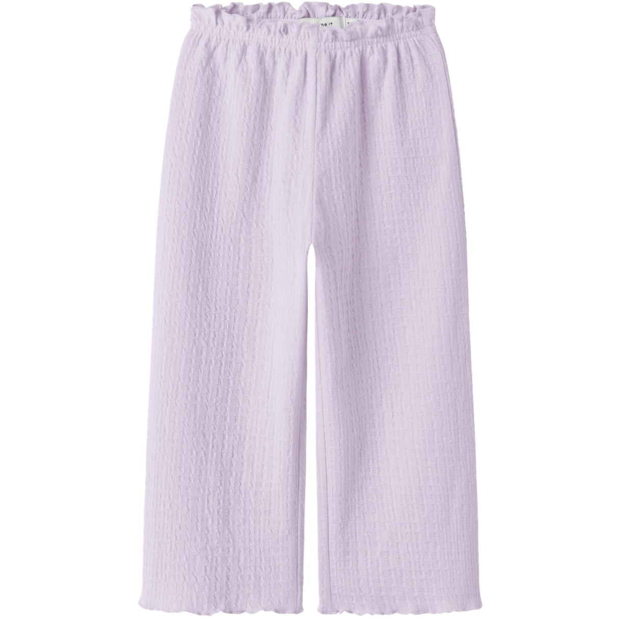 Name It Lavender Fog Nkffilura Wide Byxor