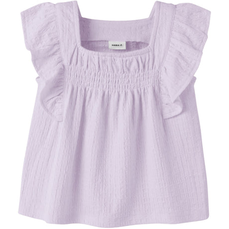 Name It Lavender Fog Nkffilura Sl Topp