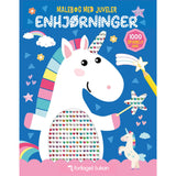 Forlaget Tukan Målarbok Med Juveler: Enhjørninger