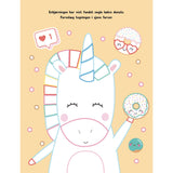 Forlaget Tukan Målarbok Med Juveler: Enhjørninger