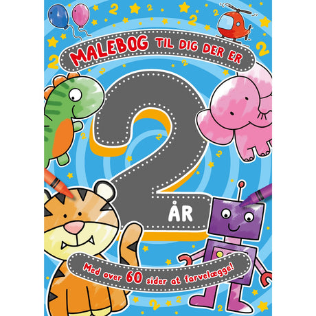 Forlaget Tukan Målarbok Til Dig Der Er 2 År