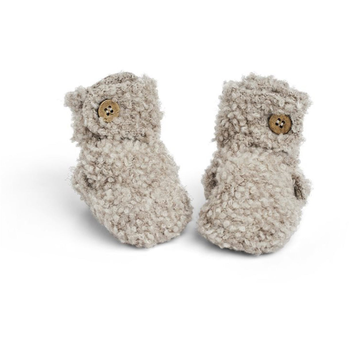 Smallstuff Nature Melange Booties Bouclé Merino Ull