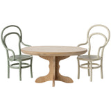 Maileg Ovalt Spisebord, Mus - Natur