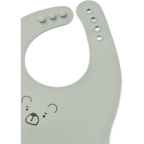 LIEWOOD Mr Bear Dove Blue / Whale Blue Ember Printed Haklapp 2-pack