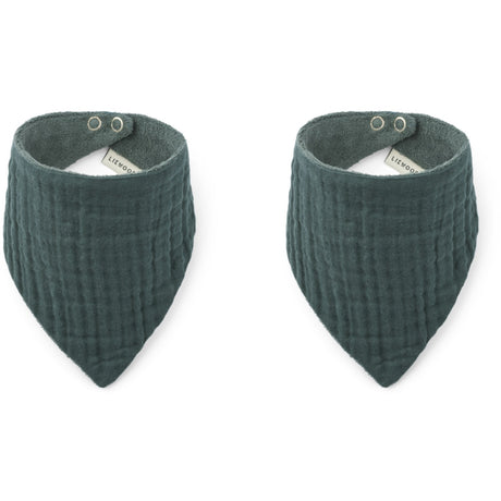 LIEWOOD Whale Blue Andrea Haklapp 2-Pack