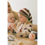 Wheat Offwhite Melange Jacquard Väst Gaby