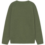 Les Deux Kids Chive Green Brad Roundneck Stickad Kids