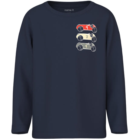 Name It Navy Blazer Cars Nmmvux Ls Topp