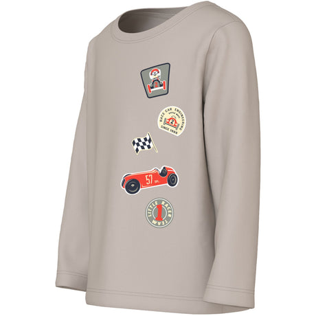 Name It Chateau Gray Badgets Nmmvux Ls Topp