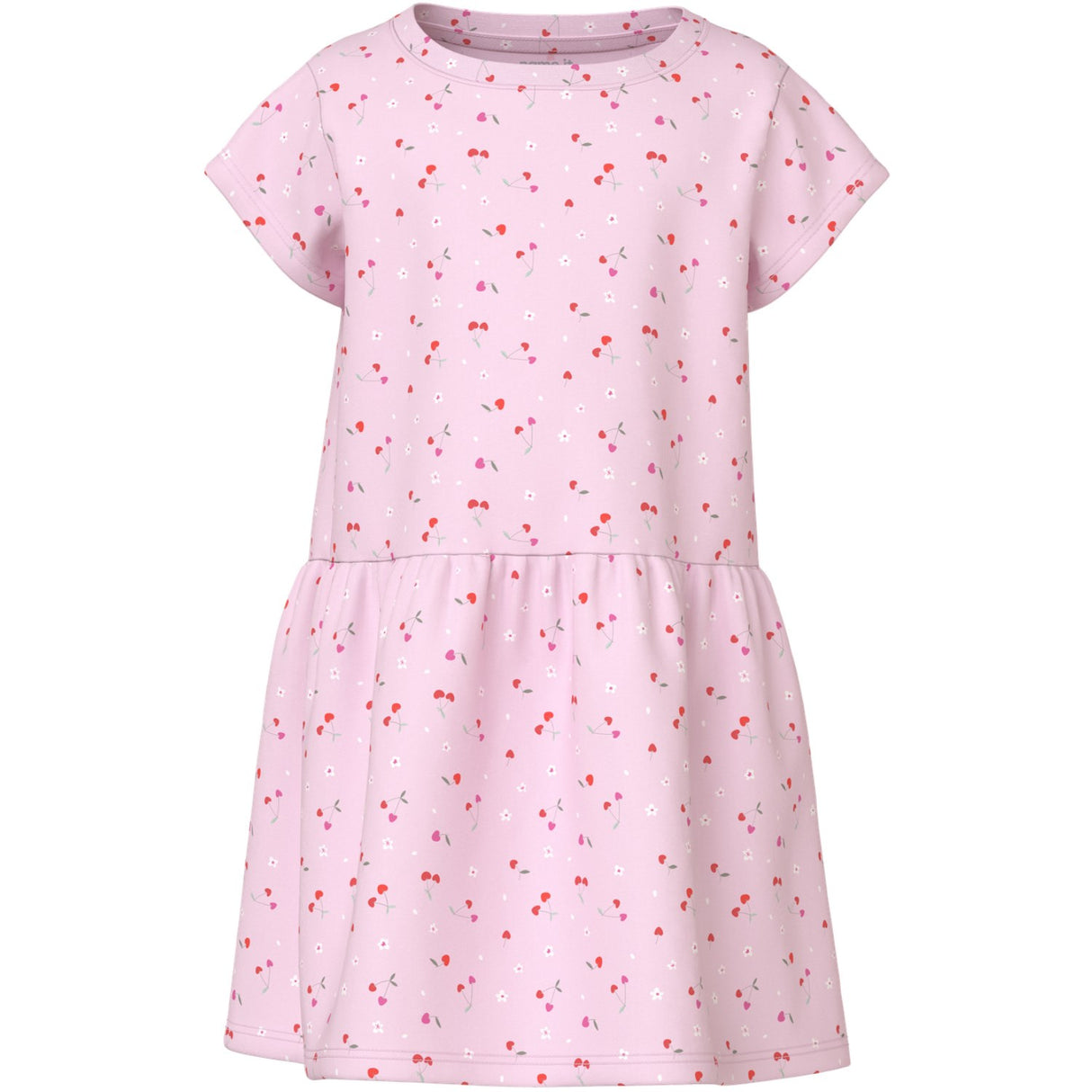 Name It Cradle Pink Heart Cherries Nmfvilinse Capsl Klänning