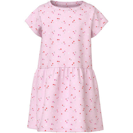 Name It Cradle Pink Heart Cherries Nmfvilinse Capsl Klänning