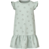 Name It Pale Aqua Sea Shells Green Nmfvida Capsl Klänning