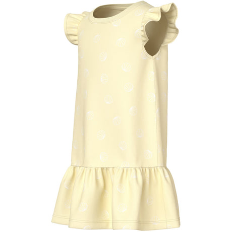 Name It Pear Sorbet Sea Shells White Nmfvida Capsl Klänning