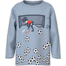Name It Blue Fog Football Nmmvilasse Ls Nreg Topp