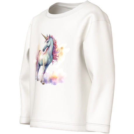 Name It Cloud Dancer Pink Unicorn Nmfvotea Ls Nreg Topp