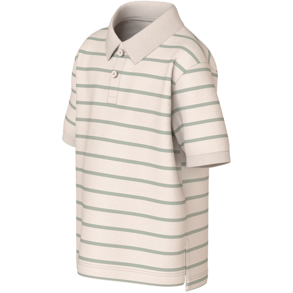 Name It Chateau Gray Shadow Nmmvolo Ss Nreg Pikétröja