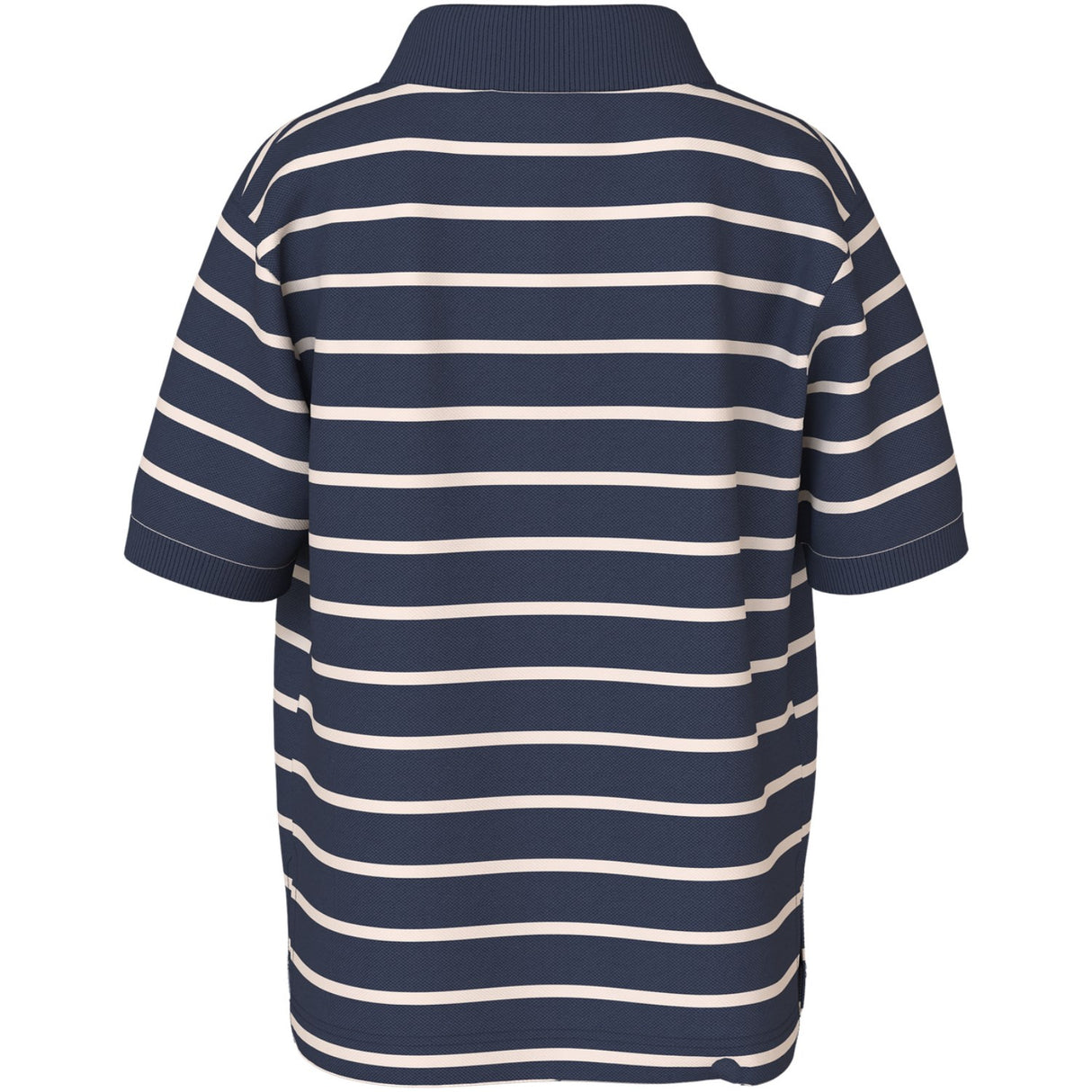 Name It Navy Blazer Chateau Gray Nmmvolo Ss Nreg Pikétröja