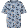 Name It Blue Fog Dino Skater Nmmvalther Ss Nreg Topp