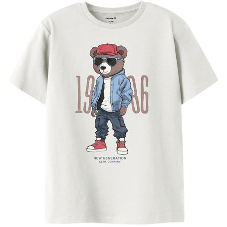 Name It Cloud Dancer Nkmdobs Ss Nreg Topp Box