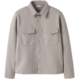 Name It Chateau Gray Nkmdarin Ls Sweat Overshirt Unb