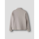 Name It Chateau Gray Nkmdarin Ls Sweat Overshirt Unb