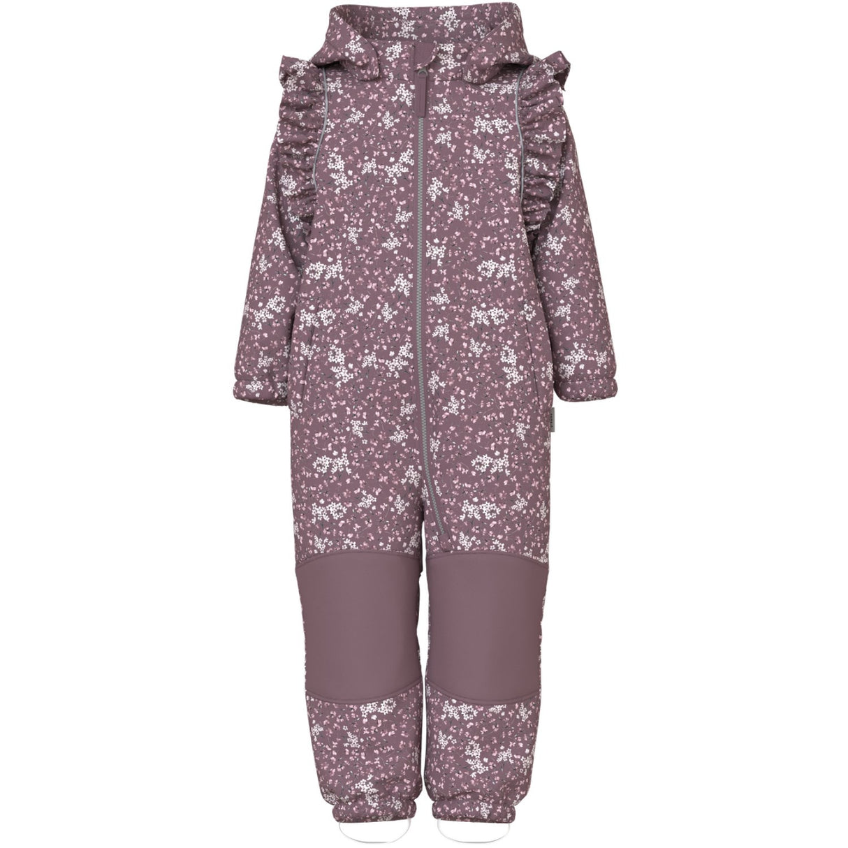 Name It Grape Shake Floral Dream Nmfalfa08 Softshell Dräkt Frill Fo