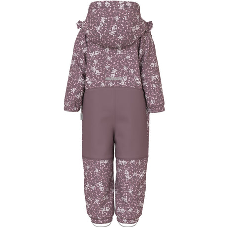 Name It Grape Shake Floral Dream Nmfalfa08 Softshell Dräkt Frill Fo