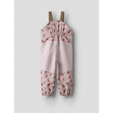 Name It Keepsake Lilac Strawberry Nmfalfa08 Softshell Haklapp Byxor Aop Fo