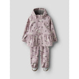 Name It Keepsake Lilac Swan Nmfdry10 Rain Sett Aop Fo