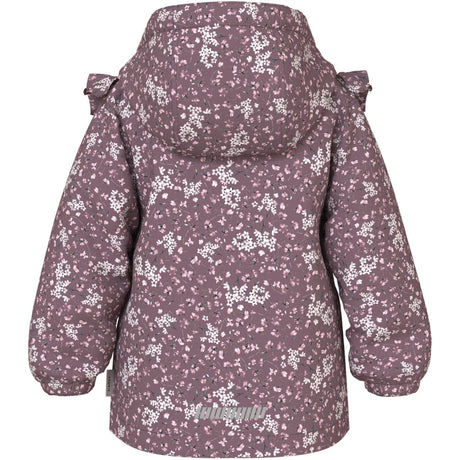 Name It Grape Shake Floral Dream Nmfalfa08 Softshell Jacka Frill Aop Fo
