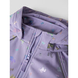 Name It Sunlit Allium Bow Nmfalfa08 Softshell Jacka Foil Aop Fo